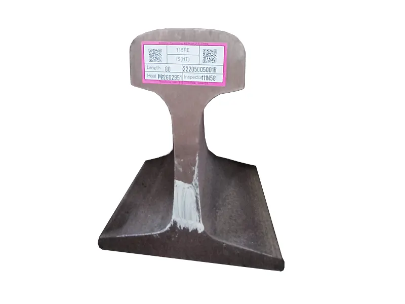 115RE heavy-duty railroad rail for high-load transport systems