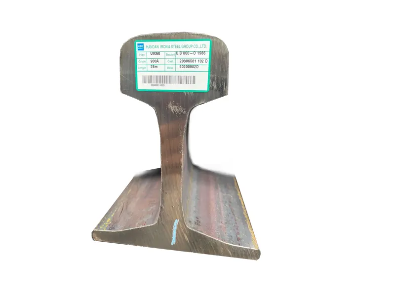 UIC standard steel rail supplied by professional rail supplier