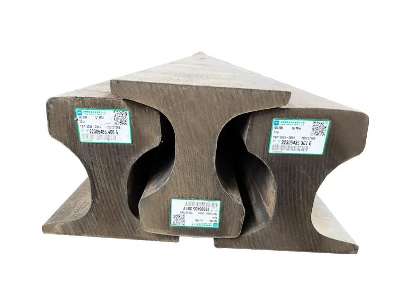 High-strength crane rail for port and port applications