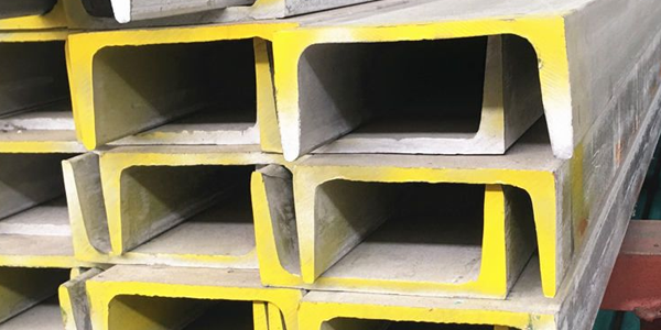 Steel profile channel steel for structural and industrial use