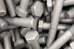 Galvanized bolts