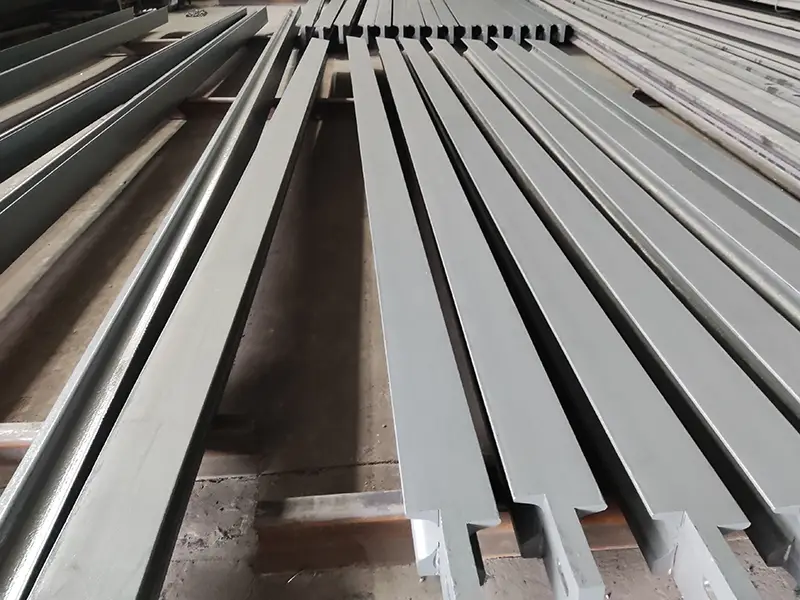 Blasted and Painted Tracks