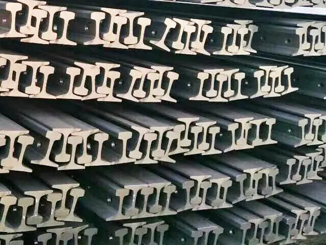 Stacked 50E2 Rail in warehouse inventory
