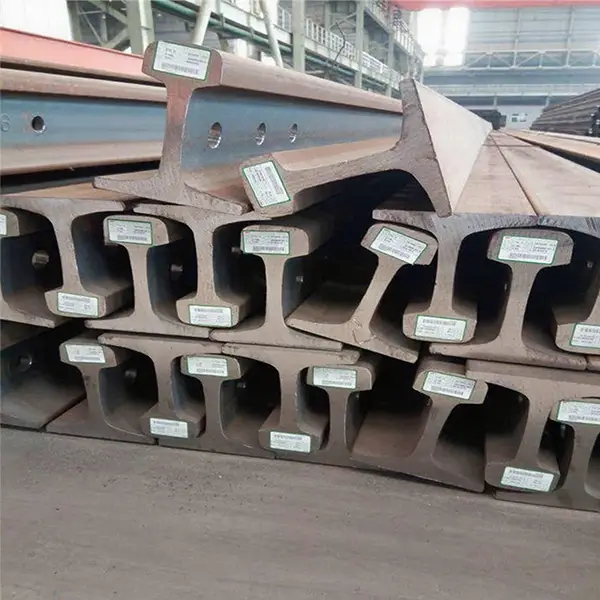 rail tracks stored indoor warehouse