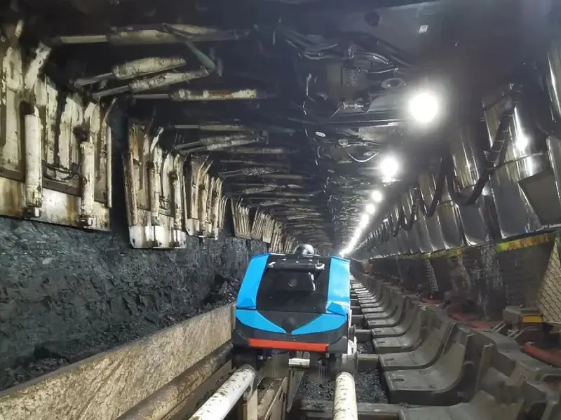 autonomous mining rail transport system in underground mine