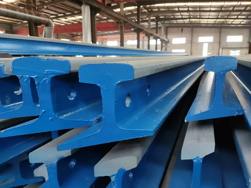 141RE rail beveled joint cut for assembly