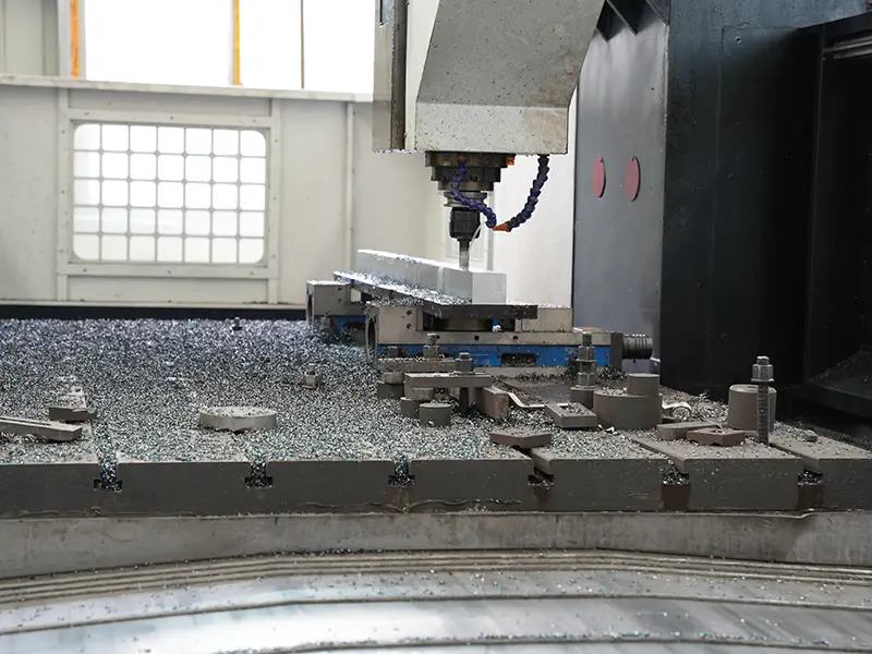Precision machining of 310S high temperature rail by Glory Track for furnace application.