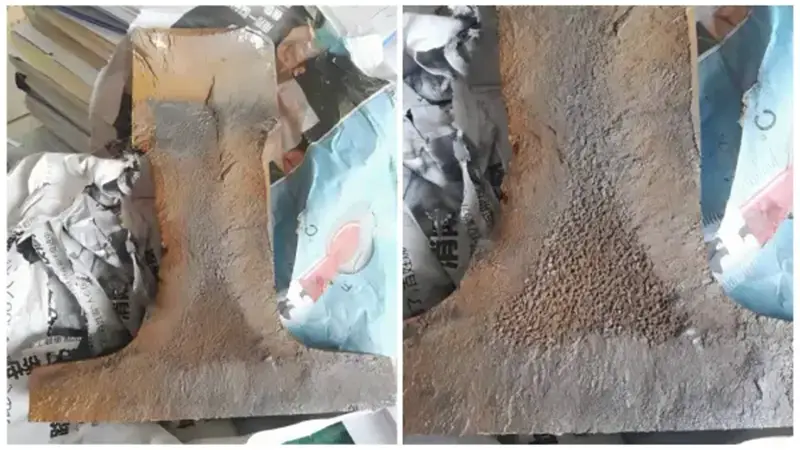 Transverse fracture due to loosening