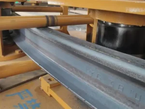 rail bending machine forming steel rail