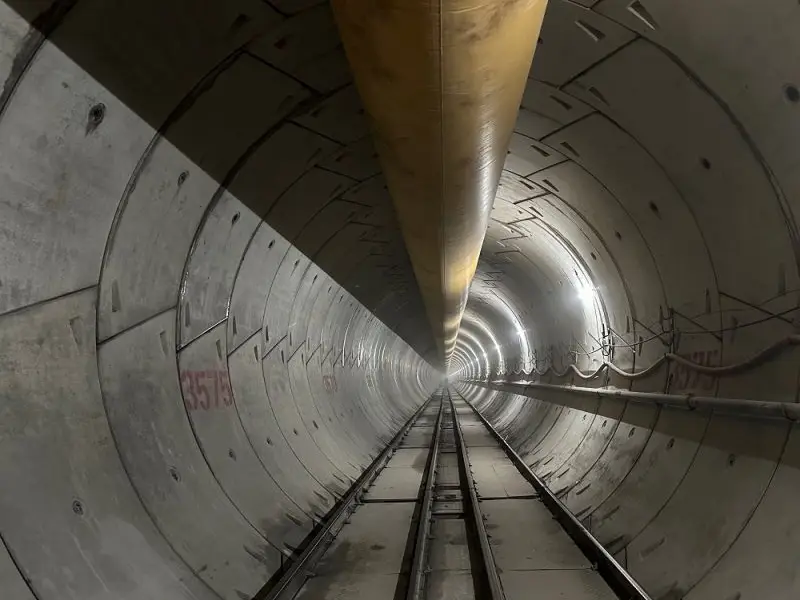 Rail System for Underground Tunnel