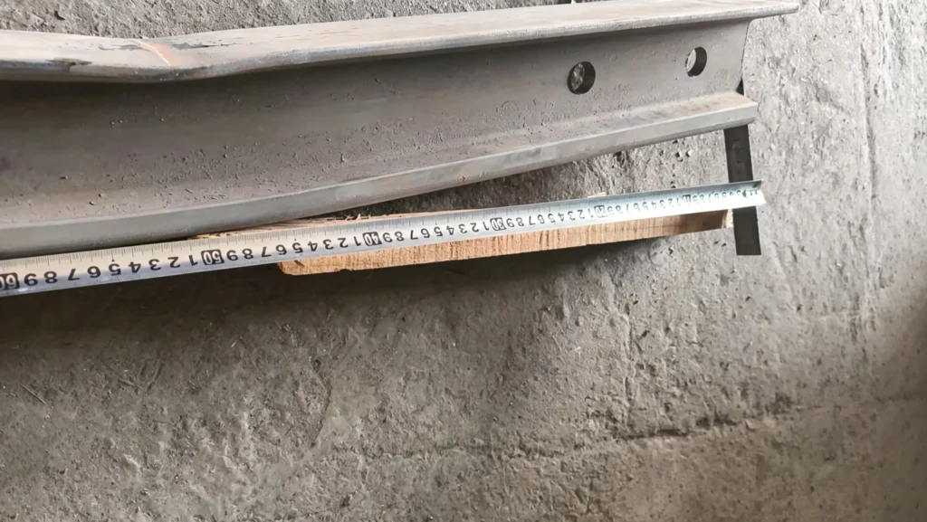 Apron Conveyor Tail Rail Straight Section