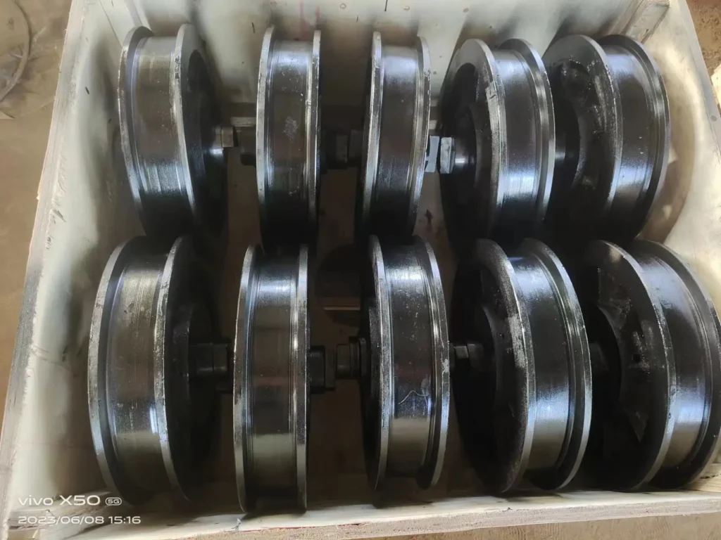Kiln Bogie System Wheel Packing