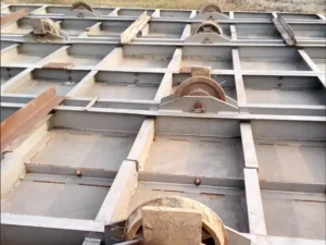Kiln bogie system wheel assembly at project site