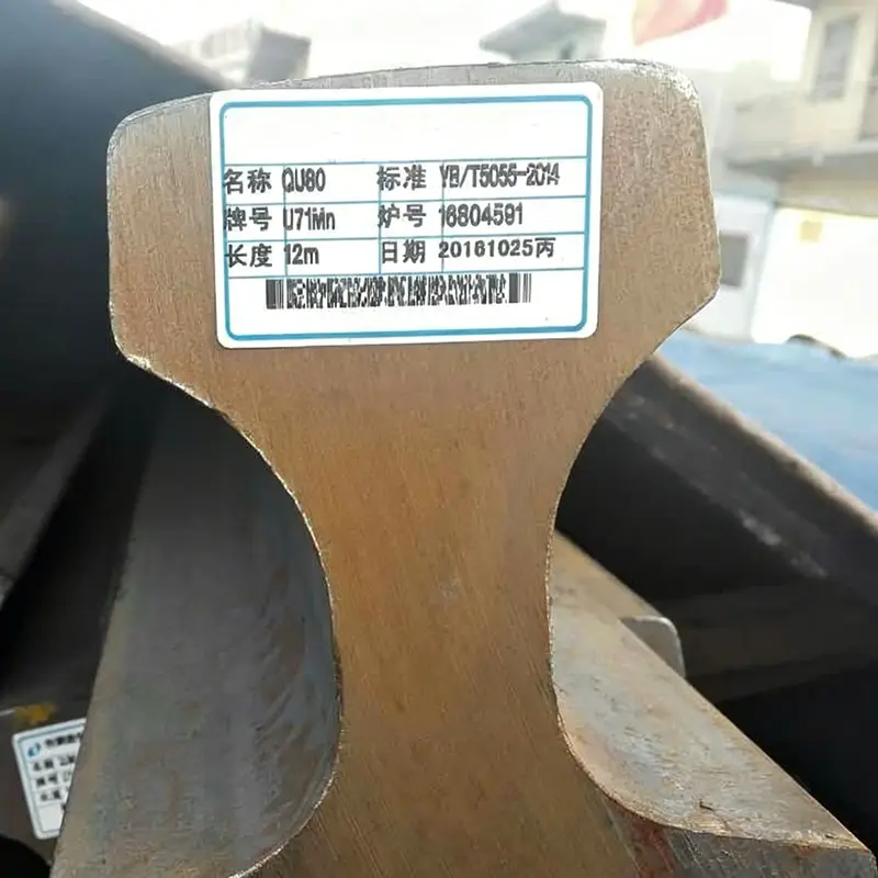 QU80 crane rail