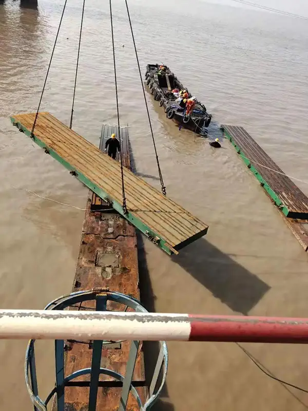 Slipway Rail System Cradle Installation Work