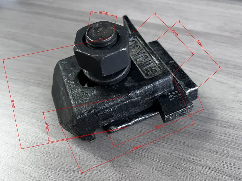 rigid rail clip