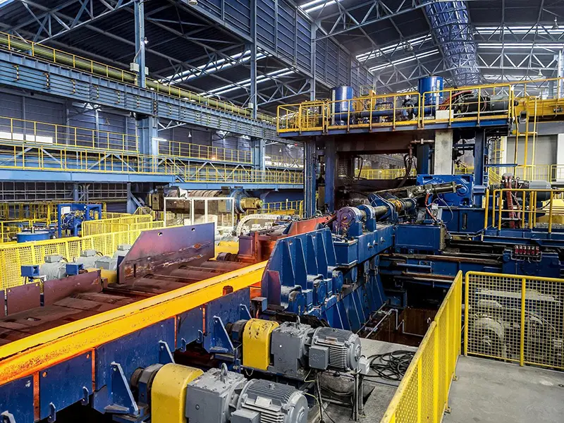 steel rail manufacturing process overview in industrial steel plant