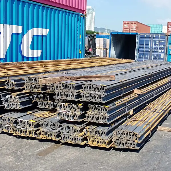 Stacked ASCE 75 Rail Inventory