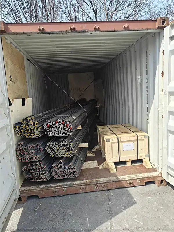 Steel rail shipment from Tianjin to Long Beach for USA project