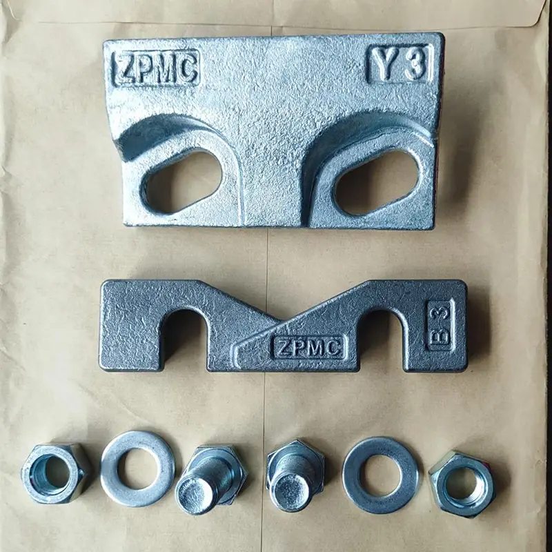 Y3 rail clamp sample set received by Indonesia customer