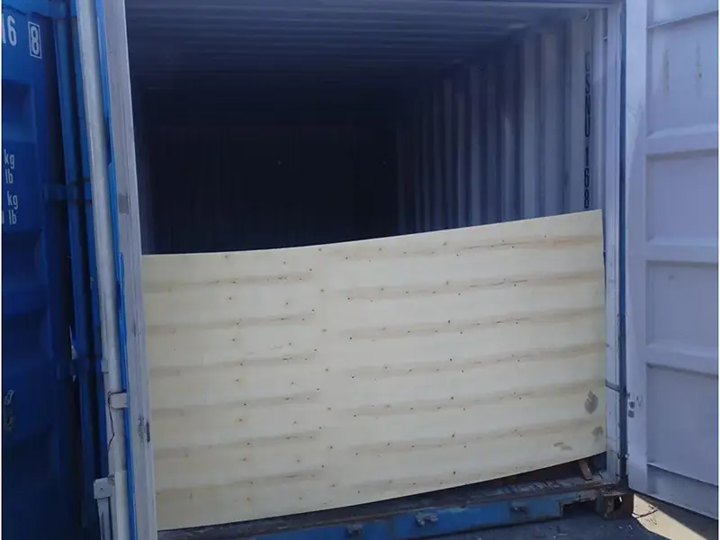 Q355B flat bar shipment from China to New Zealand