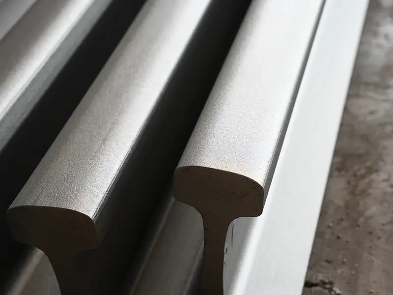 Rail Anti-Corrosion Coating cleaned Sa 2.5 steel surface