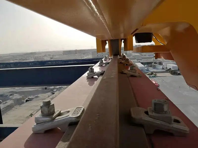Crane Rail Installation Tolerance Inspection