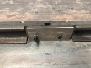 QU70 crane rail expansion joint sample